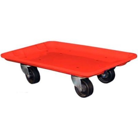 MFG TRAY Molded Fiberglass Toteline Dolly 780438 for 20-1/2" x 12-7/8" x 8" Tote, Red 7804385280